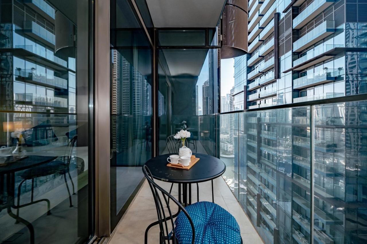 Higuests - Unique Studio With Stunning Panoramic Marina Views Dubai Exterior foto
